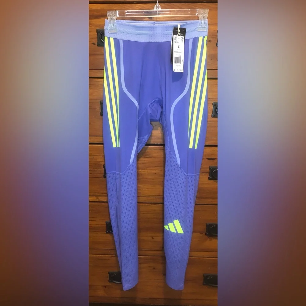 Adidas 2024  Pro Elite Promo Running Pants Cobalt Blue Men’s Size S IT2164 New